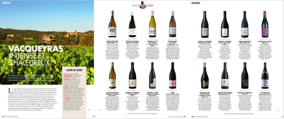 Magazine Cuisine & Vins de France
