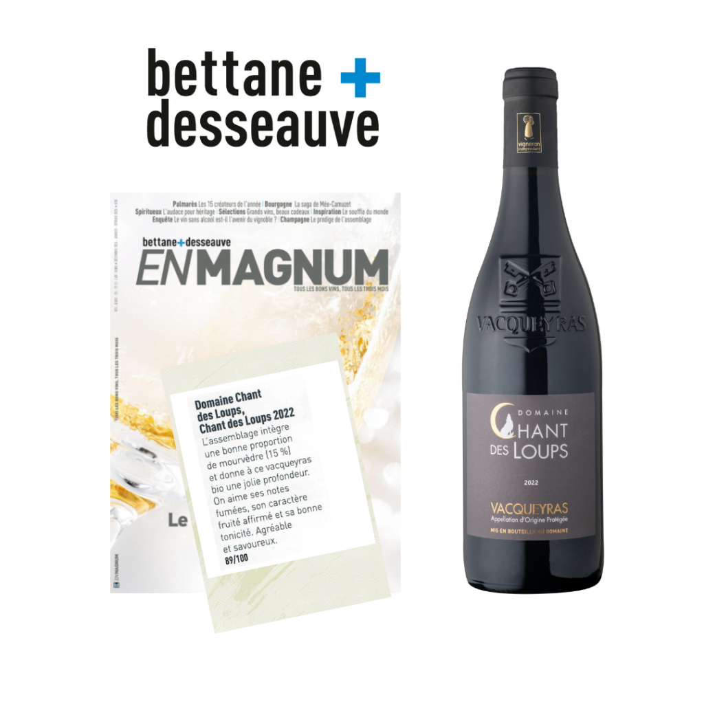 VACQUEYRAS BIO CHANT DES LOUPS