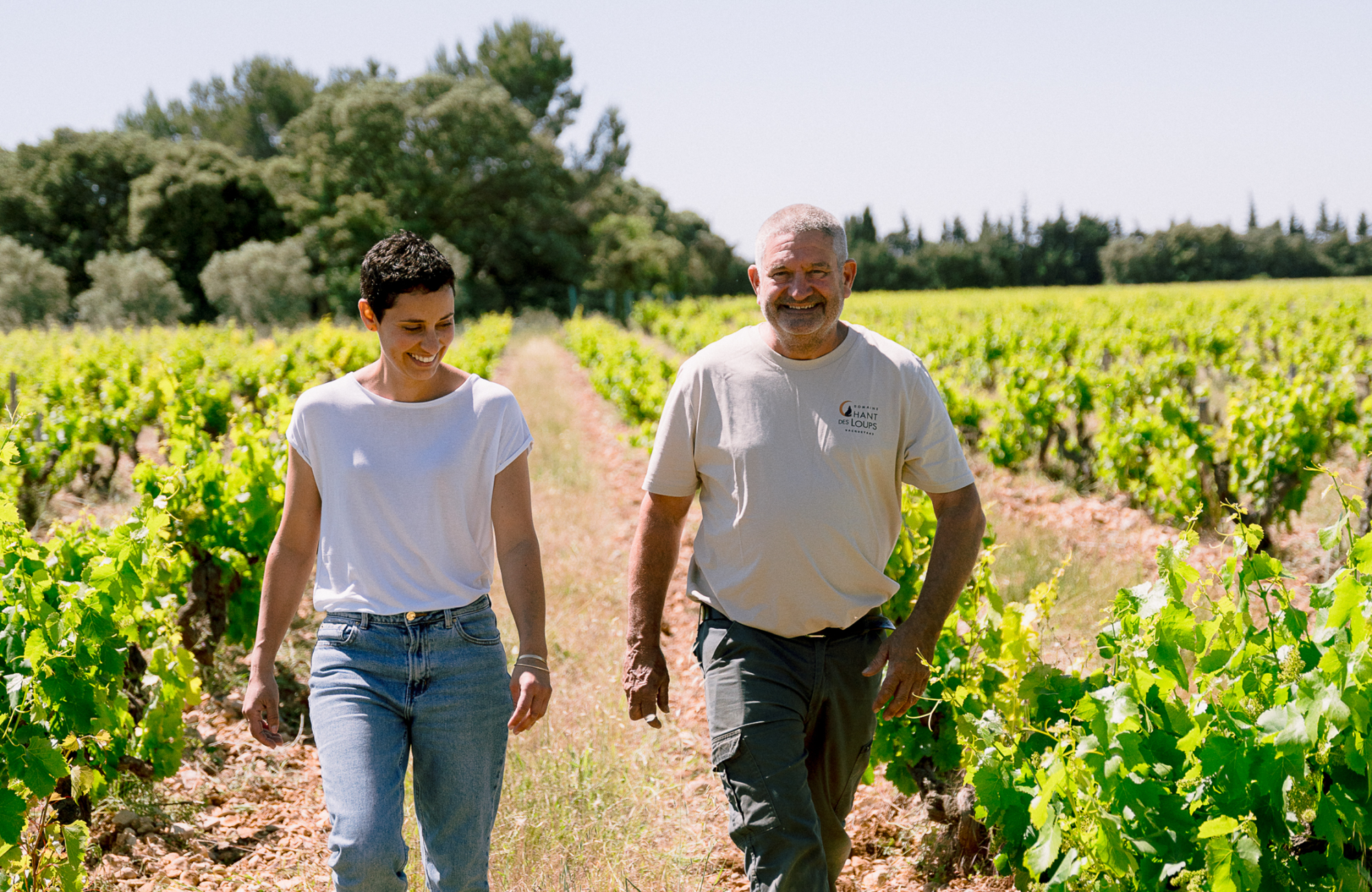 Chant des Loups Vacqueyras vin bio